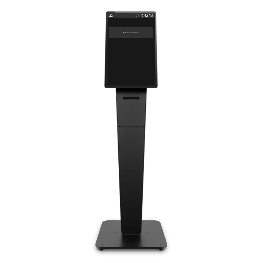 Kiosk de self-check-in în frizerie