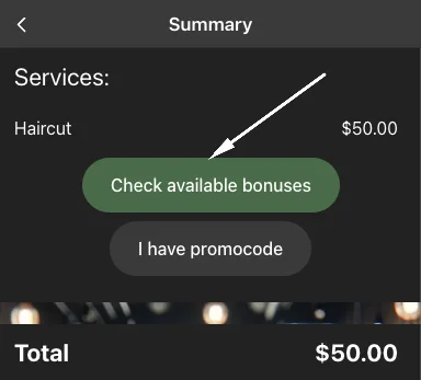 Verificați bonusurile disponibile